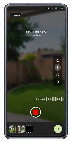 Capture Audio and Video